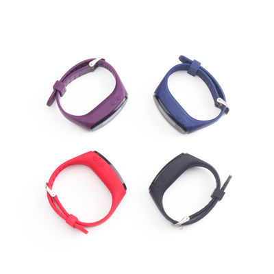 Silica Gel Fitness Step Tracker Wristband Customized Wearable Step Counter