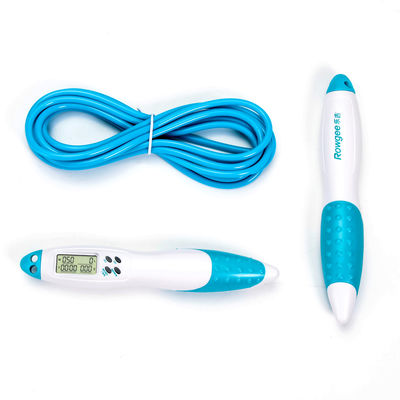 Fitness Jump Rope Blue Unisex Home Fitness Jump Rope With Adjustable Bearing Speed Skipping JP-100