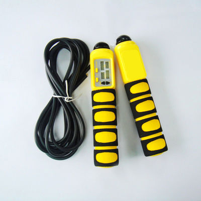 Adjust Skipping Rope Kids Children Skipping Jump Rope Wooden Handle Sport Exercise Tool With CR2032 Battery