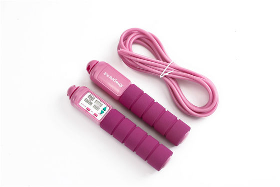 Fitness Jump Rope Kids Children Skipping Jump Rope Wooden Handle Sport Exercise Tool With CR2032 Battery