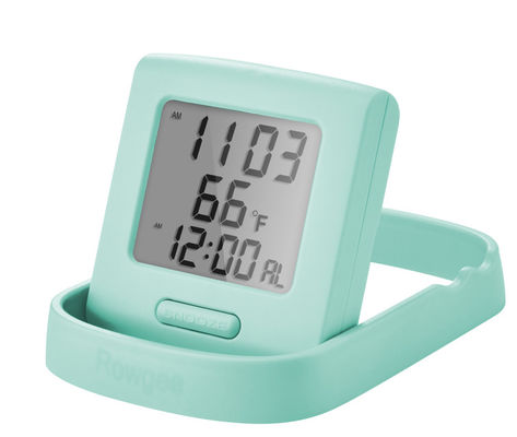 Customized Digital Battery Alarm Clock With Mobile Phone Holder For Home