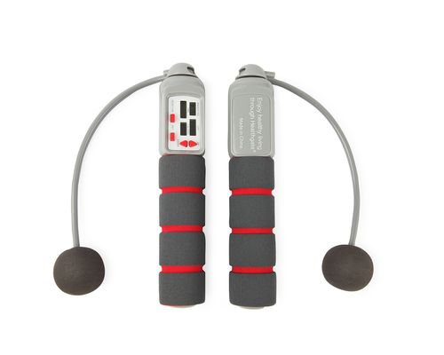 Fitness Jump Rope Unisex 157 G Home Exercise Weighted Speed Skipping Rope With Counter And Smart Cordless