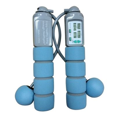 Fitness Jump Rope Unisex 157 G Home Exercise Weighted Speed Skipping Rope With Counter And Smart Cordless