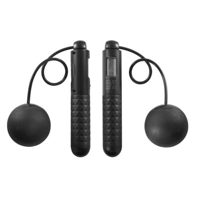 Custom Logo Color Cordless Jump Rope Digital Counting Skipping Rope With Big Ball
