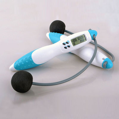 PVC Jump Rope Adjustable Rope Length JP-100 LCD Counter Panel Skipping Rope For Fitness Exercise