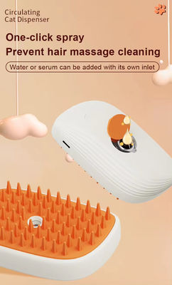 Pet Steam Massage Brush Designed for Deep Cleaning and Relaxing Massage