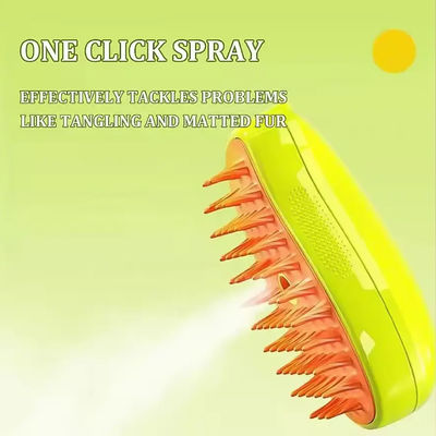 wholesale factory Cleaning BrushPet cat Hair Brush Steamy Comb Cleaning Brush Misty Cat Spray Steam Brush