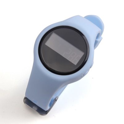 Silica Gel Fitness Step Tracker Wristband Customized Wearable Break Time Clock Buzzer