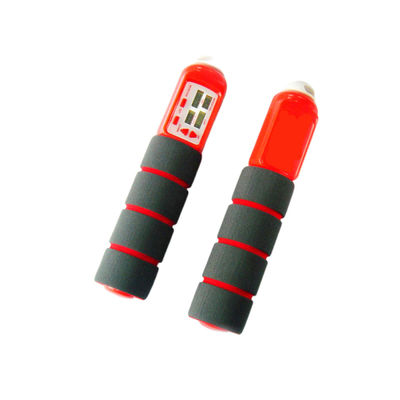 Adjust Skipping Rope Kids Children Skipping Jump Rope Wooden Handle Sport Exercise Tool With CR2032 Battery