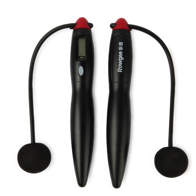 PVC Jump Rope Adjustable Rope Length JP-100 LCD Counter Panel Skipping Rope For Fitness Exercise