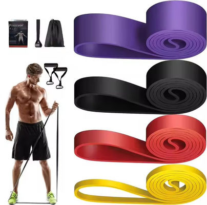Sports Yoga Mini Butt Strength Customized Latex Exercise Resistance Fitness Loop Bands Set