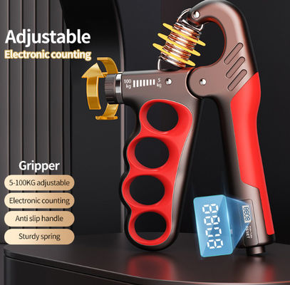 Adjustable Resistance Grip Trainer 11-220 Lbs Forearm Strengthener Muscle Building Injury Recovery Exercise Grip