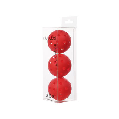 Pickleball 40 Holes 74MM Injection Molded Pickleball Hot Melt Molded High Elastic Plastic Pickleball