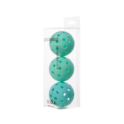 Pickleball 40 Holes 74MM Injection Molded Pickleball Hot Melt Molded High Elastic Plastic Pickleball