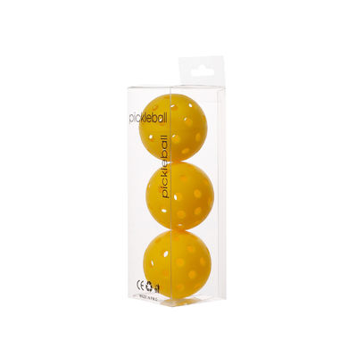 Pickleball 40 Holes 74MM Injection Molded Pickleball Hot Melt Molded High Elastic Plastic Pickleball