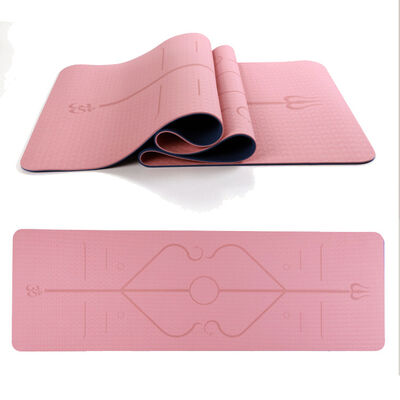 Premium TPE Yoga Mat For Enhanced Balance And Unwavering Focus During Practice