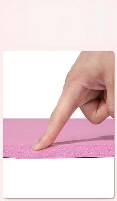 High Elastic Eco Friendly NBR Yoga Mat Designed For Workouts Yoga Sessions Home And Gym Usethicknesses And Colors