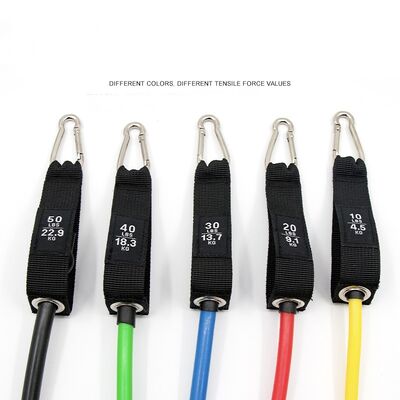  Resistance Band Set With Multiple Resistance Levels And Accessory Kit