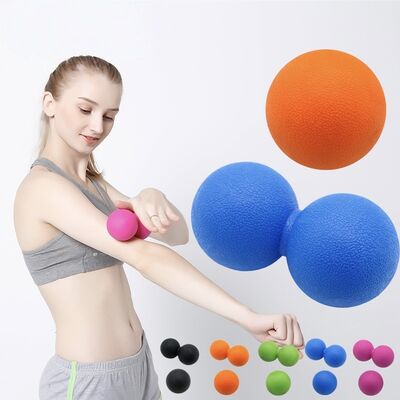 Peanut Fascia Ball Elevate Your Self-Care Routine Target Deep Muscle Knots Alleviate Stress For Yoga Pilates Physical Therapy Sessions