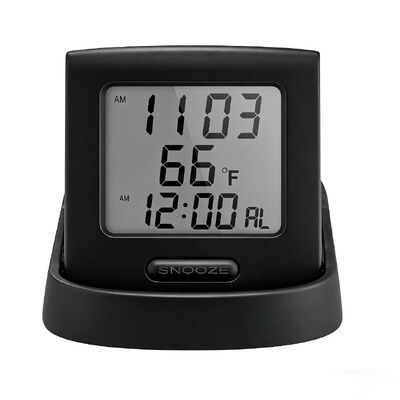Customized Plastic Digital Alarm Clock With Modern Sunrise Alarm