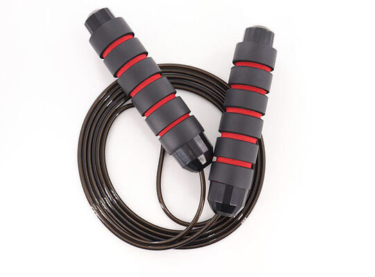 KSX-TS1 Professional Exercise Jump Rope Adjustable Speed Black Soft Handle