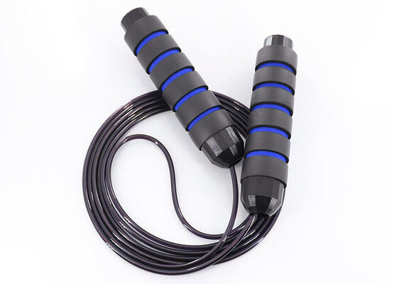 KSX-TS1 Professional Exercise Jump Rope Adjustable Speed Black Soft Handle