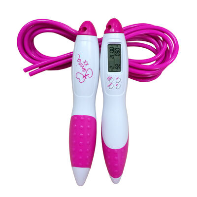 Adult Pvc Skipping Rope Multi Function With Calorie Counter Adjustable Length