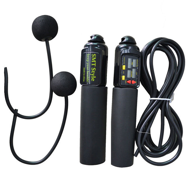 All Black 180mm Bulk Cordless Jump Rope Variable Speed For School Gym