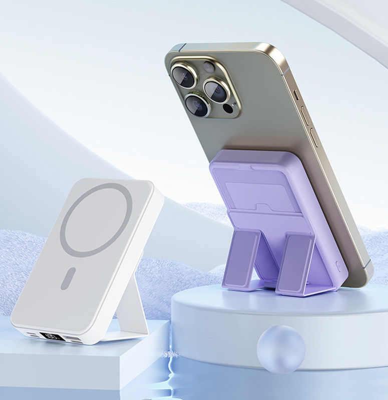Portable Mini Rechargeable Battery Bank For Business Trips And Travels In Three Colors