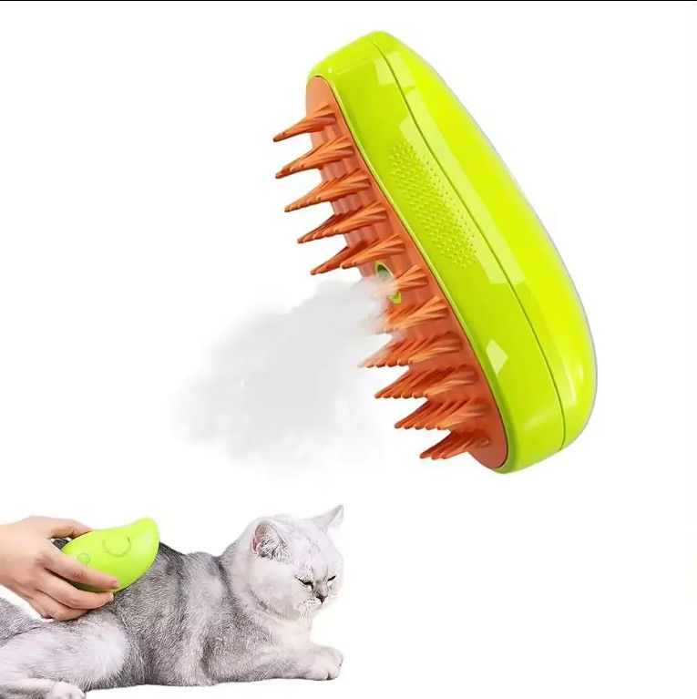 wholesale factory Cleaning BrushPet cat Hair Brush Steamy Comb Cleaning Brush Misty Cat Spray Steam Brush