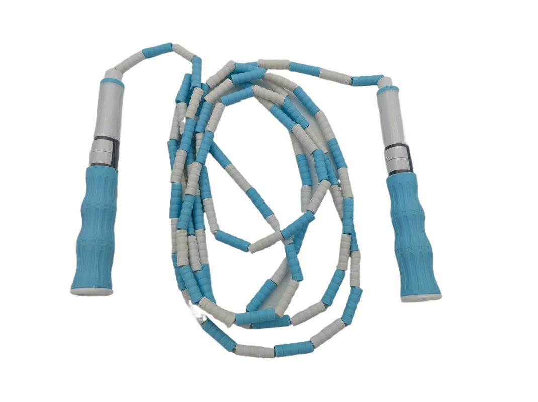 Student Exercise Skipping Rope Bamboo Jump Rope Green Color  2700mm