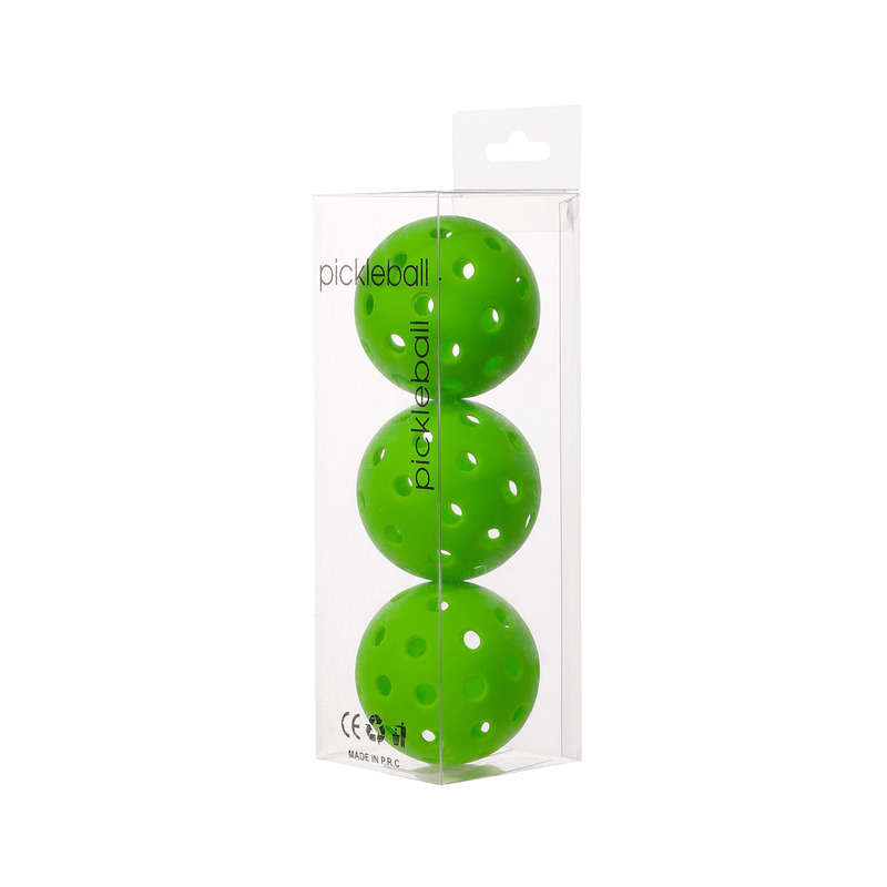 Pickleball 40 Holes 74MM Injection Molded Pickleball Hot Melt Molded High Elastic Plastic Pickleball